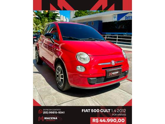 FIAT 500 1.4 CULT 8V FLEX 2P AUTOMATIZADO
